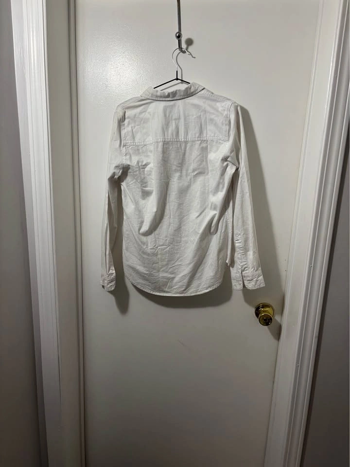 Abercrombie & Fitch White Button Down Shirt - photo 4