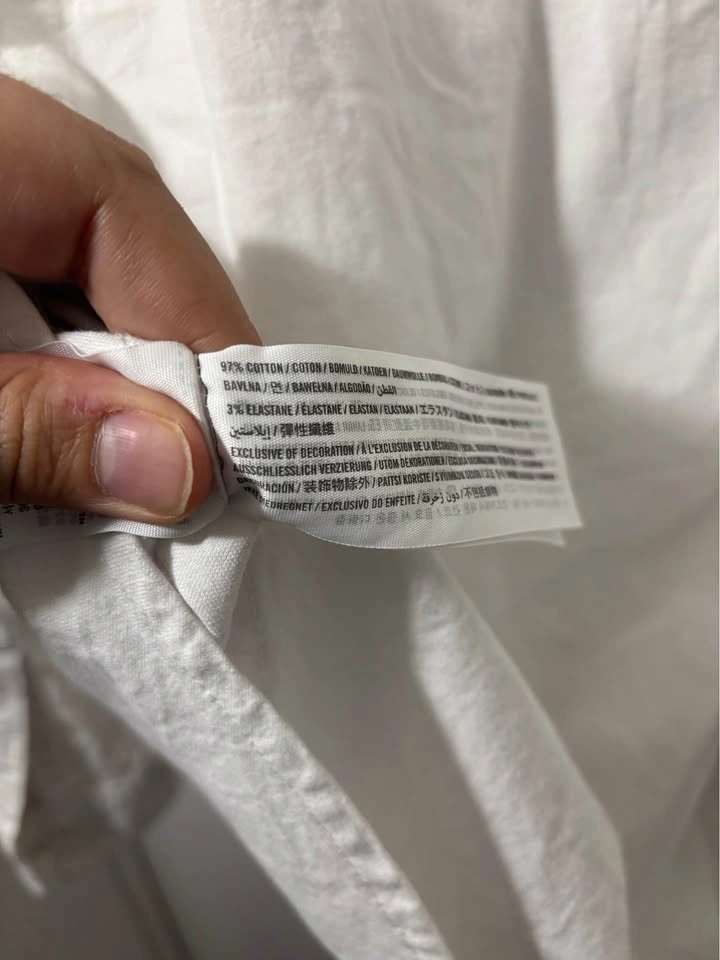 Abercrombie & Fitch White Button Down Shirt - photo 5