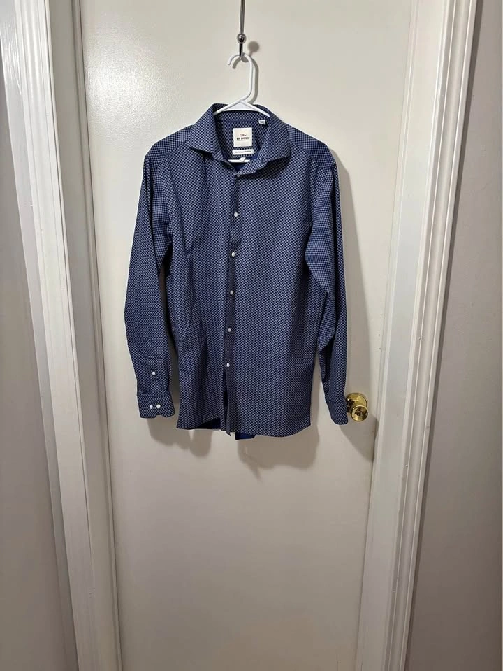 Ben Sherman Slim Fit Coupe Moderne Shirt Size L