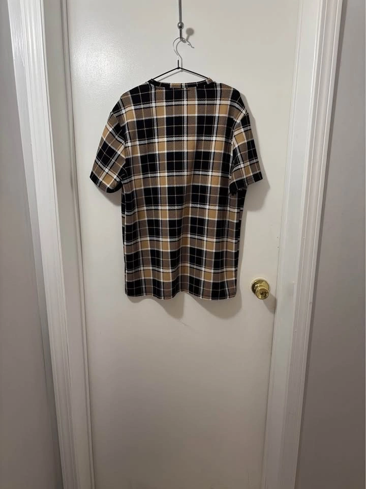Manfinity XL Plaid Short Sleeve T-Shirt - photo 3