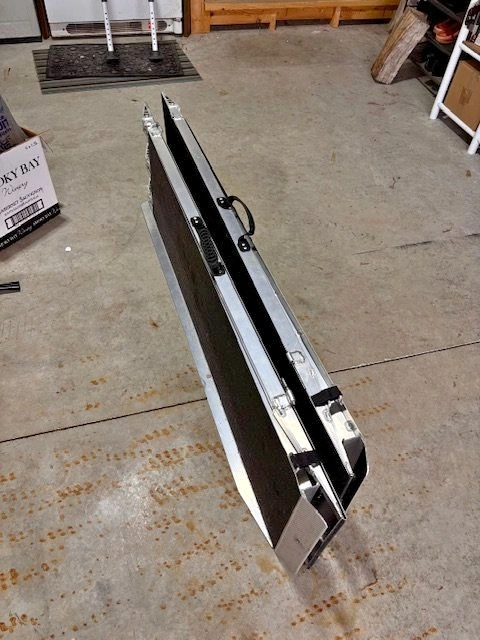 Aluminum Multi-Fold Ramp - 600 lb Capacity