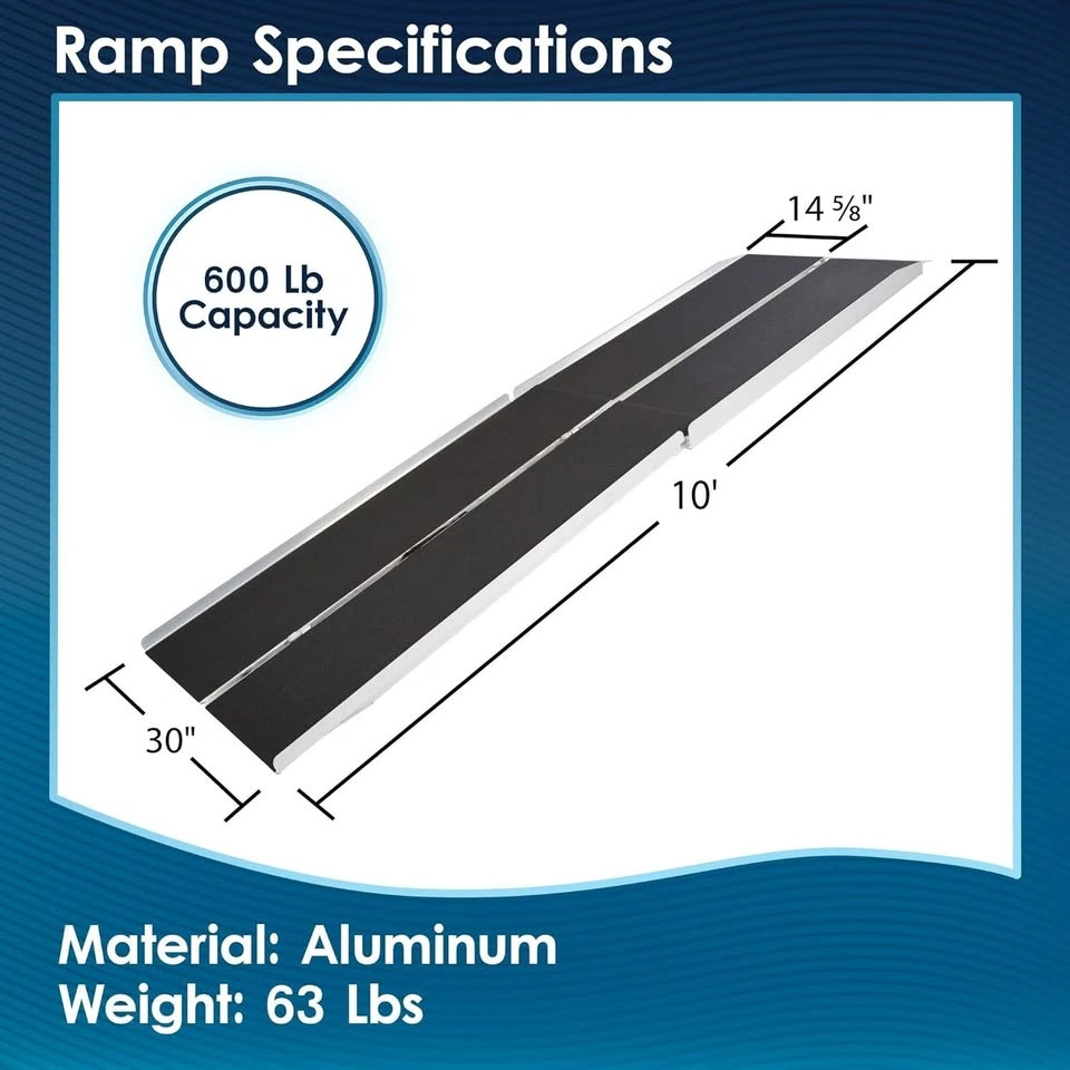 Aluminum Multi-Fold Ramp - 600 lb Capacity - photo 3