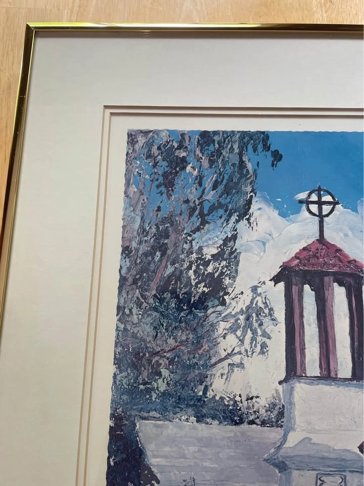 Ruth Mayer Saint Francis by the Sea Laguna Beach Print 1978 - photo 2