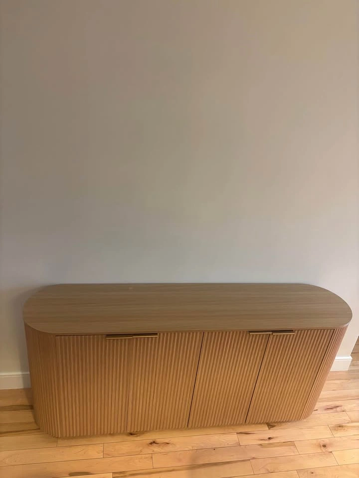 Modern Fluted Sideboard (6 Months Old) - photo 2