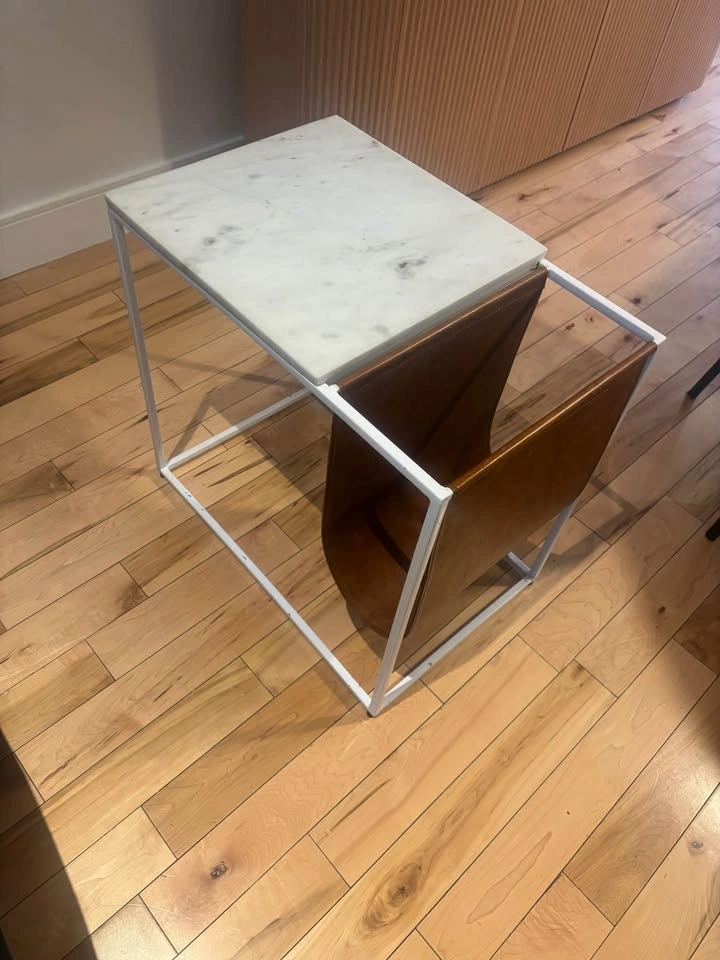 Elte Mrkt Marble Magazine Table - photo 2