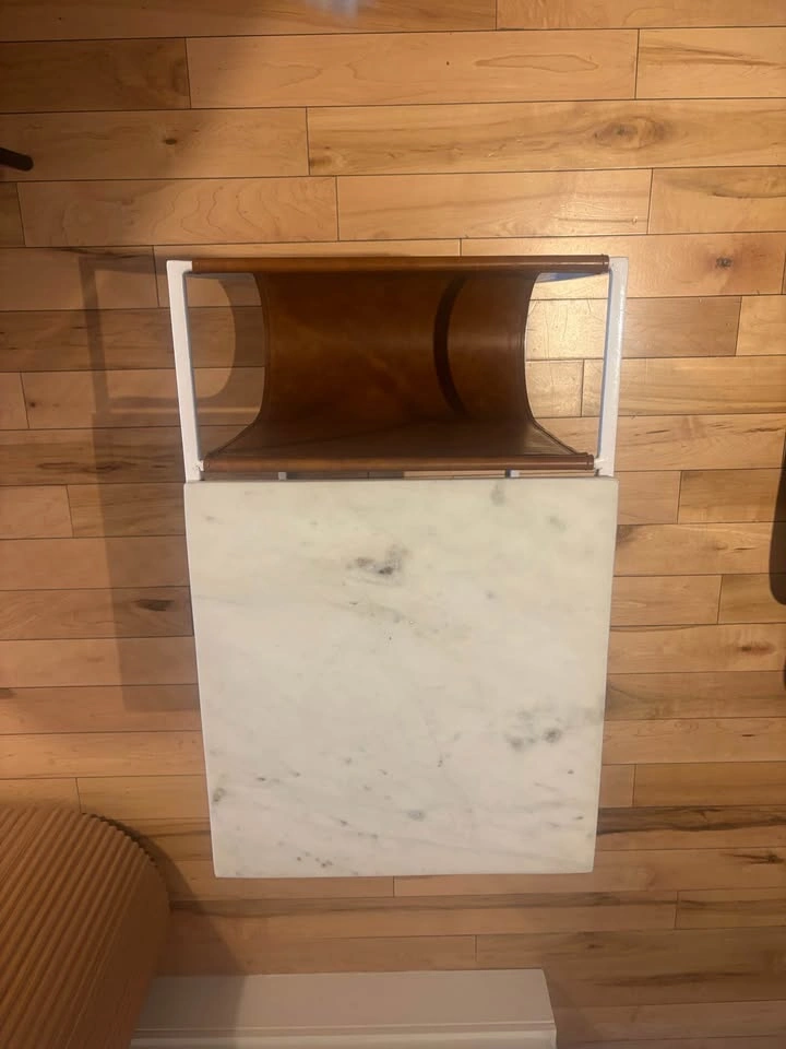 Elte Mrkt Marble Magazine Table - photo 4