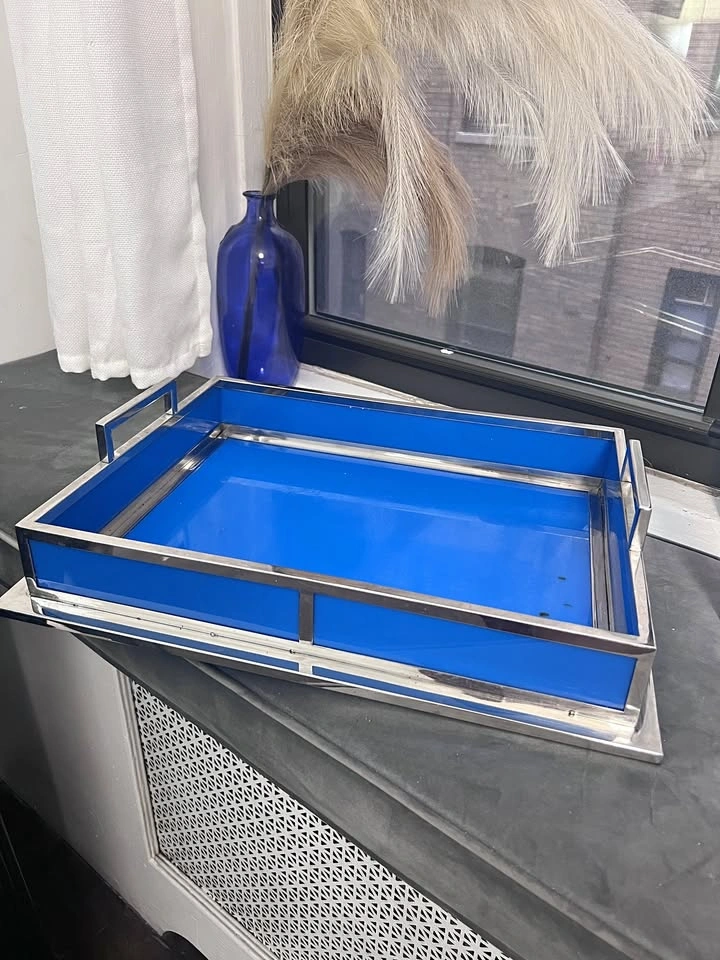 Jonathan Adler Cobalt Large Tray