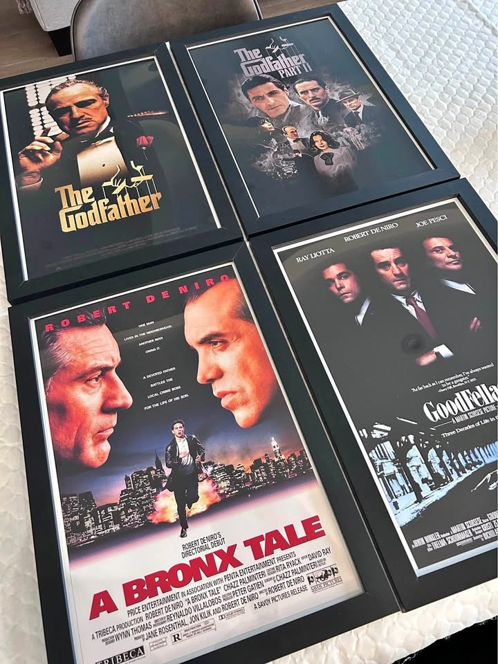 Framed Mafia Movie Posters