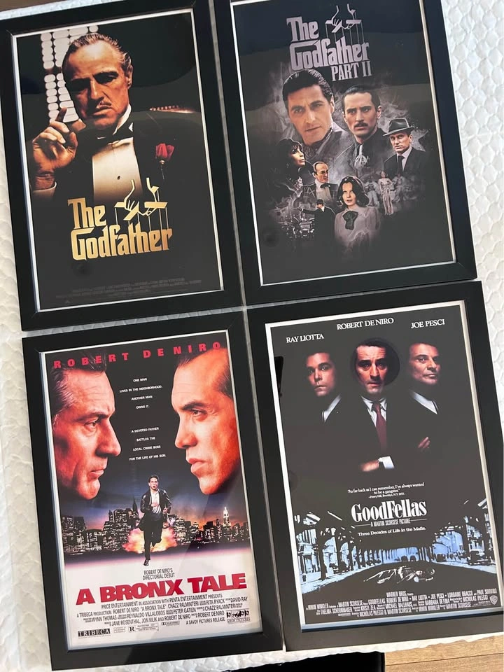 Framed Mafia Movie Posters - photo 2