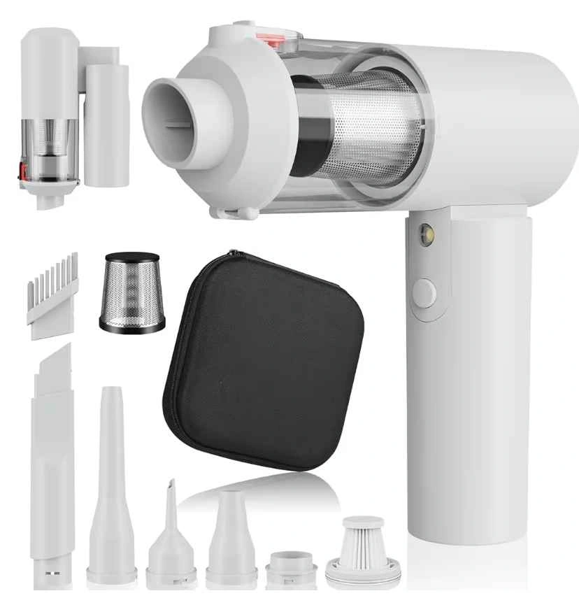 Portable Air Duster Vacuum Cordless Rechargeable Brushless Motor - photo 2