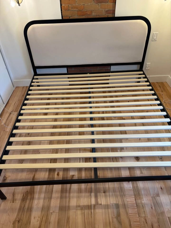 Modern King Size Platform Bed Frame - photo 2