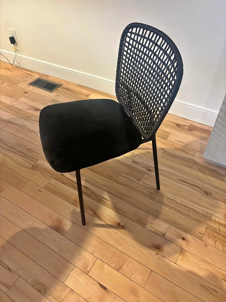 6 x Must Society Woven Dining Room Chairs