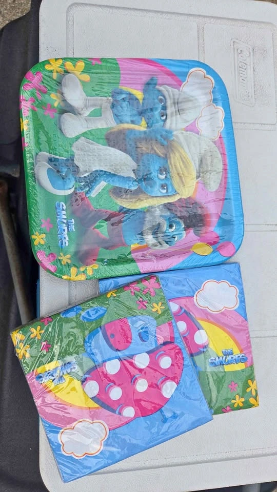 The Smurfs 2 Party Plates and Napkins Set