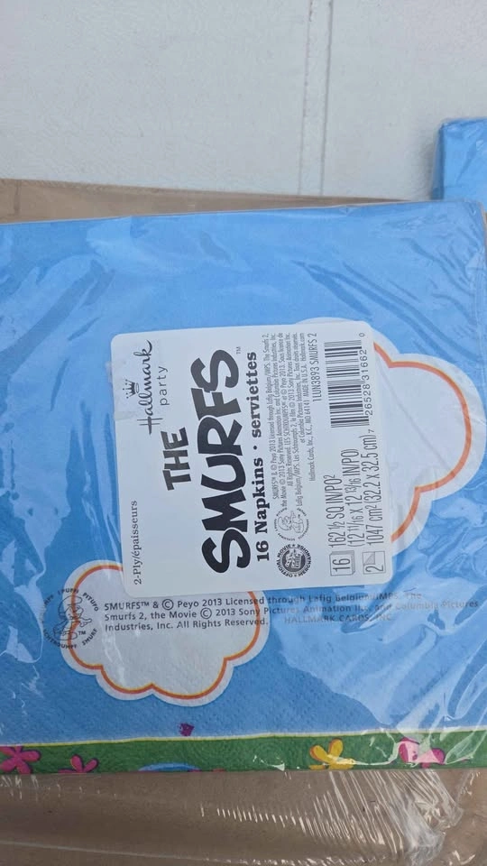 The Smurfs 2 Party Plates and Napkins Set - photo 3
