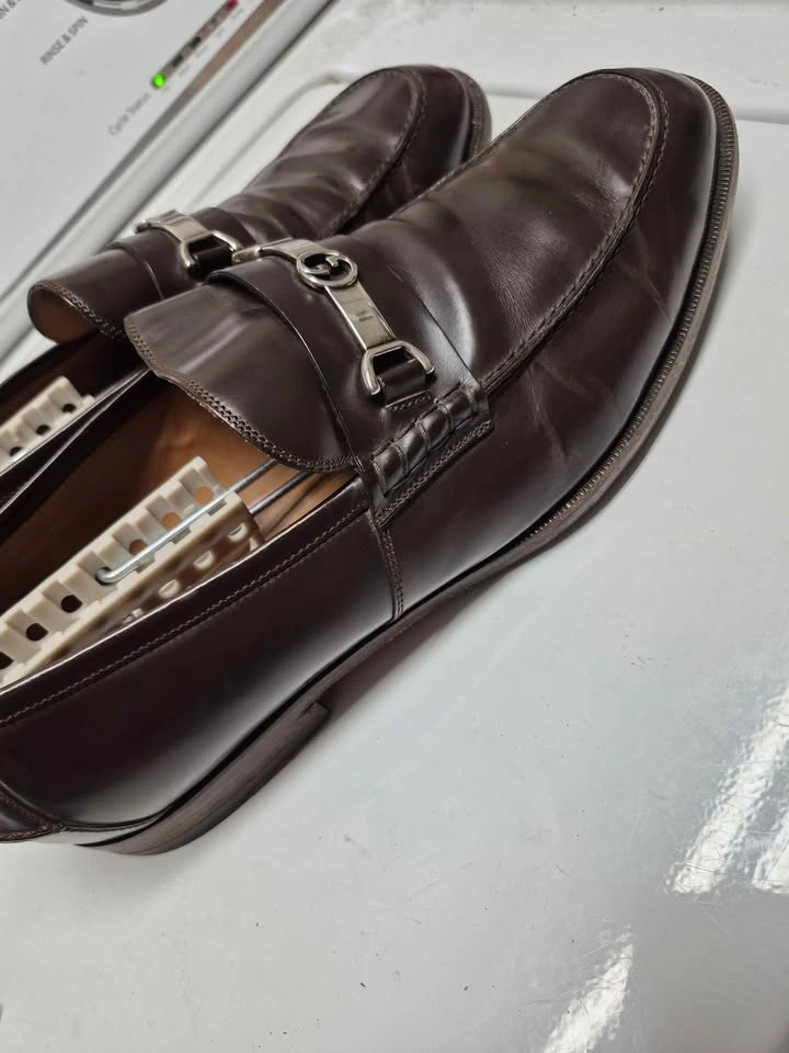 Vintage Horsebit Leather Shoes - photo 3