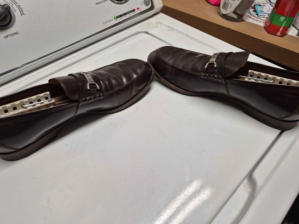 Vintage Horsebit Leather Shoes - photo 4