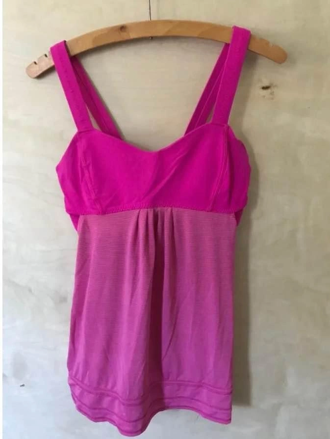 Lululemon Pink Tank Top Size 6