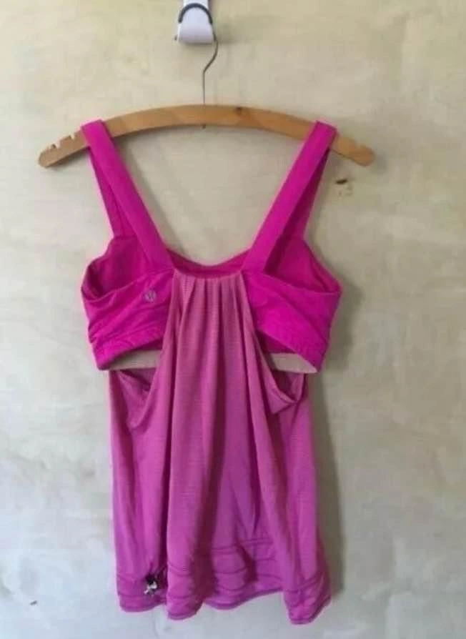 Lululemon Pink Tank Top Size 6 - photo 2