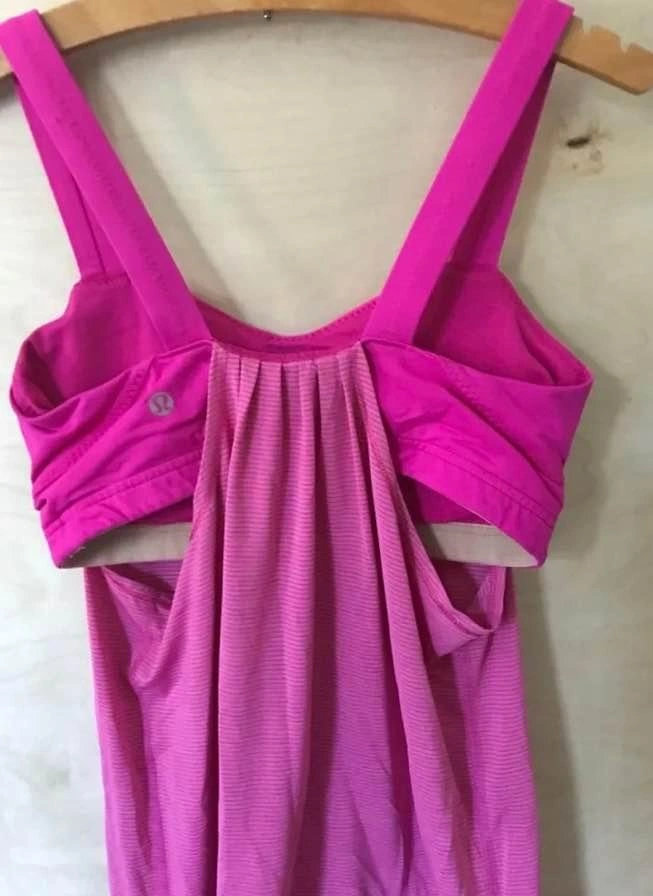 Lululemon Pink Tank Top Size 6 - photo 3