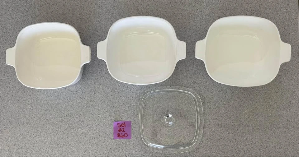 Vintage Blueflower Corning Ware Set #2 - $60 - photo 3