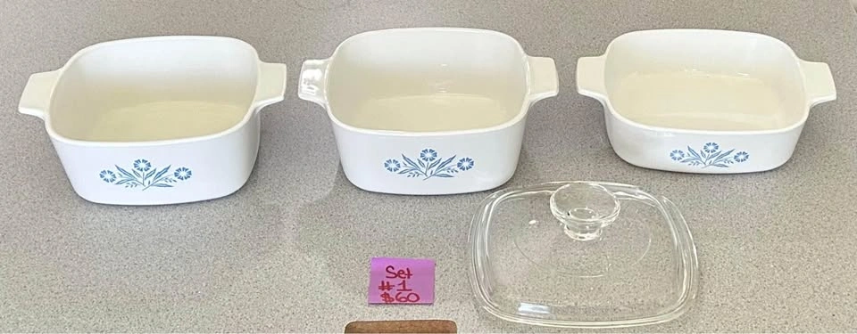 Vintage Blueflower Corningware Set #1 - $60 - photo 2