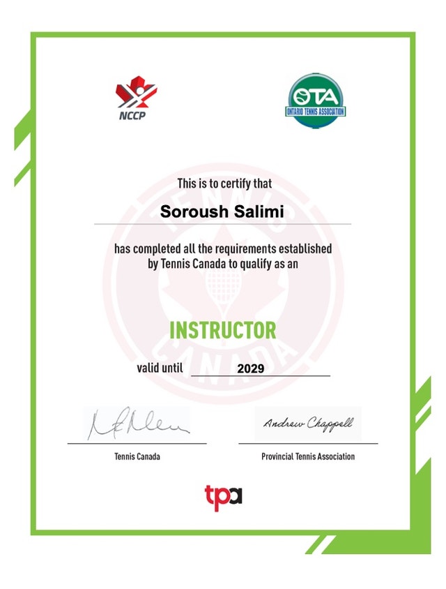 Tennis Lessons (Certified Coach) - photo 3