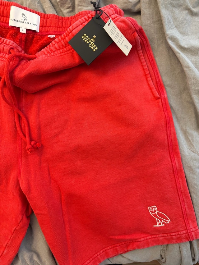 Brand new OVO red cargo short - Size L