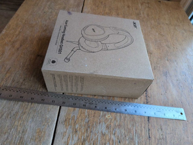 Acer GH501 Gaming Headset unopened box - photo 2