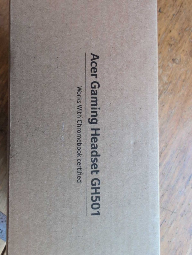 Acer GH501 Gaming Headset unopened box - photo 5