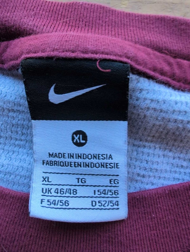 Nike FSU Long Sleeve Shirt Mens XL Waffle Knit Grey Maroon - photo 2