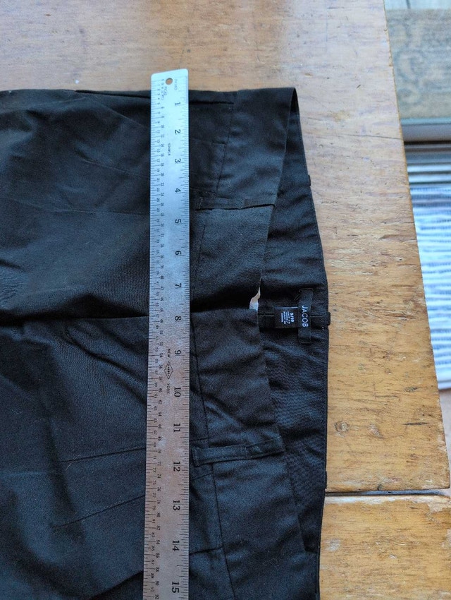 Jacob Pants black womans size 9 10 - photo 2