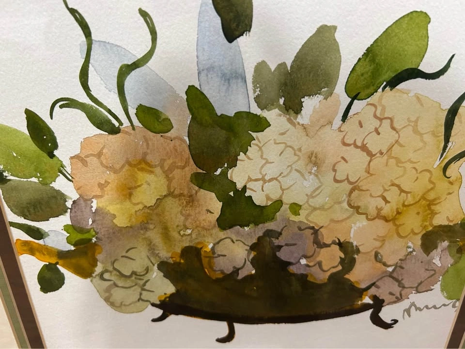 Original Floral Watercolor Painting by Maya Eventov - photo 4