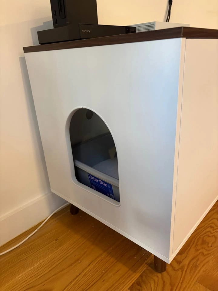 Cat Litter Box Enclosure Cabinet - photo 3