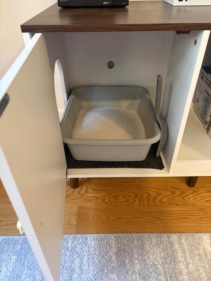 Cat Litter Box Enclosure Cabinet - photo 4