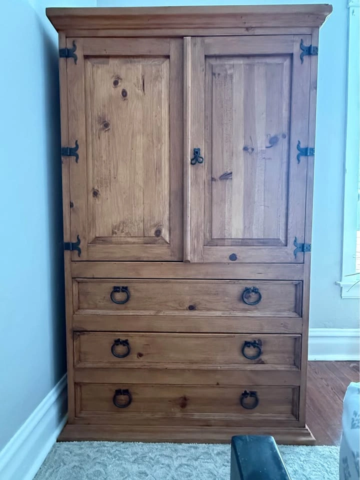 Solid Wood Rustic Bedroom Set - photo 3