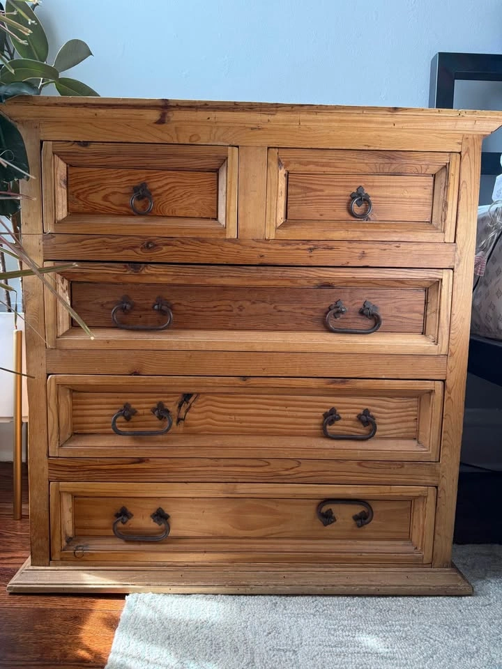 Solid Wood Rustic Bedroom Set - photo 4