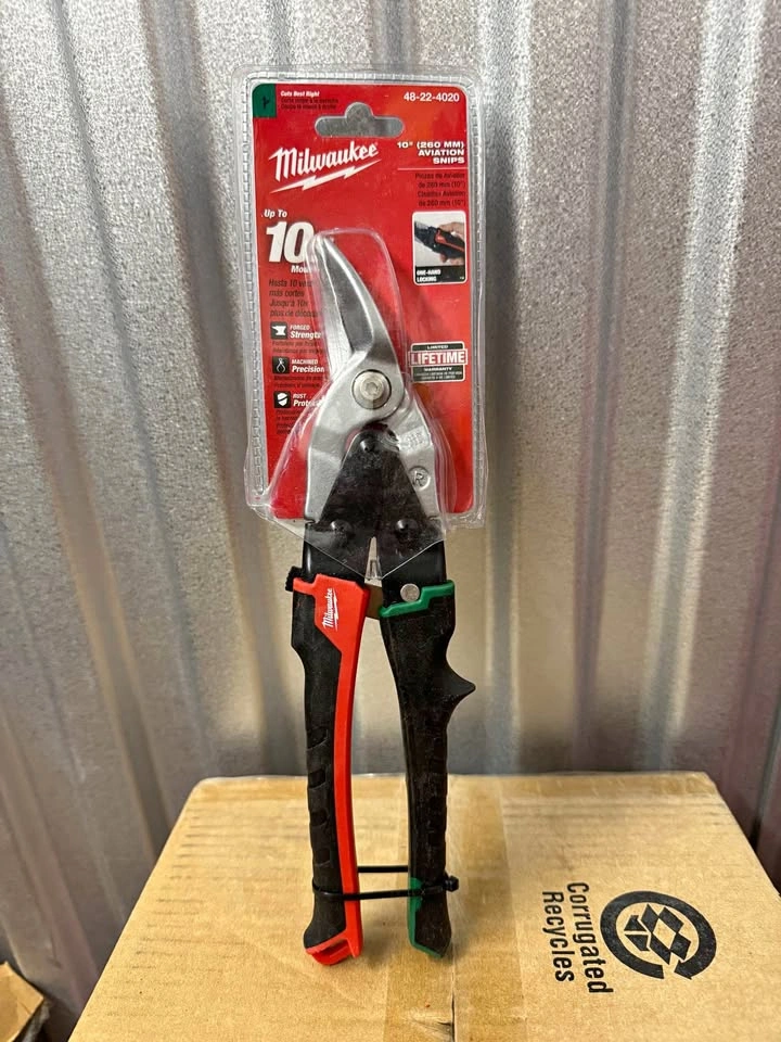 Milwaukee 10” aviation snips