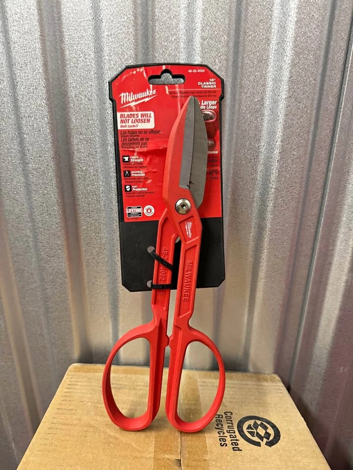 Milwaukee 12” Classic Tinner Snips