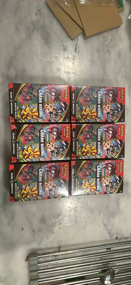 Pokemon - Chaos Rising Booster Bundles