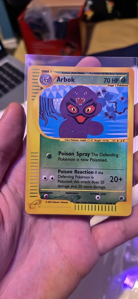 Arbok expedition reverse holo