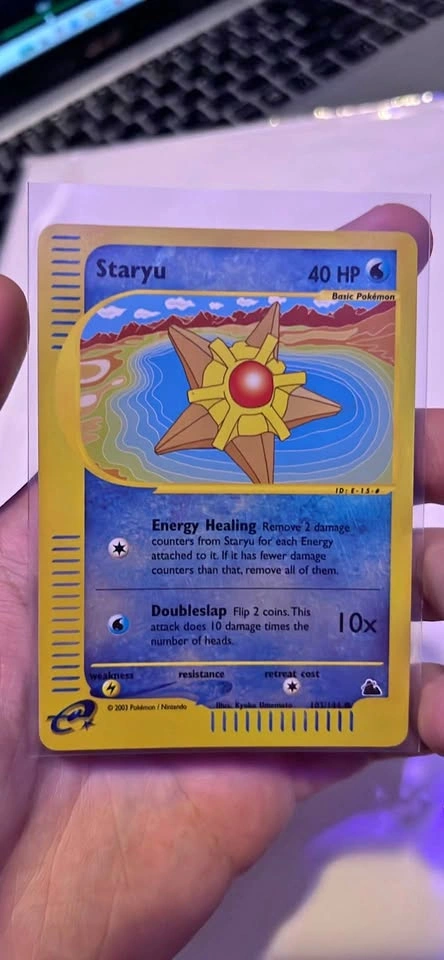 Staryu reverse hologram skyridge