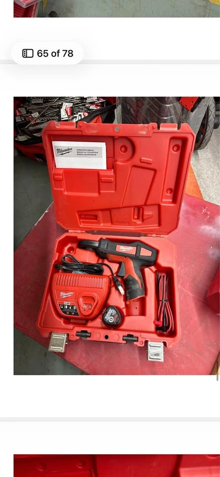 Milwaukee M12 AC Clamp Meter Gun / HVAC Kit
