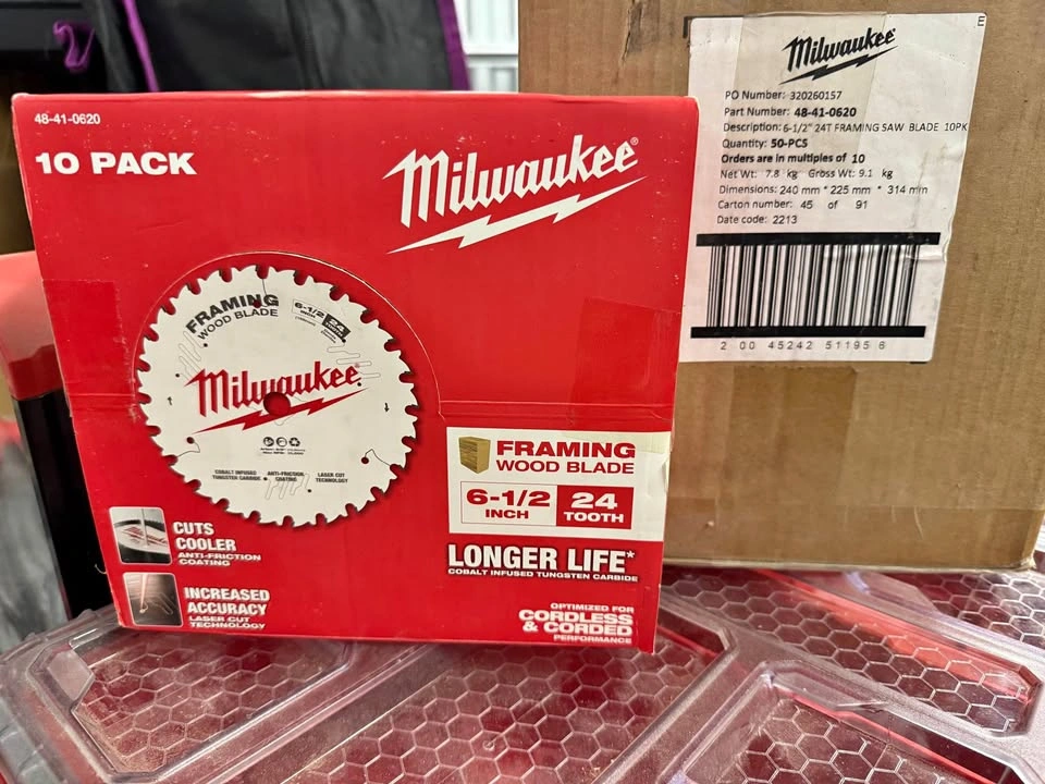 Milwaukee Framing Blades 24 Tooth
