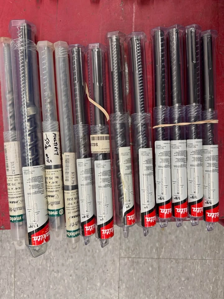 Makita & Metabo SDS Plus 6-Cutter Heavy Duty Bits - photo 2
