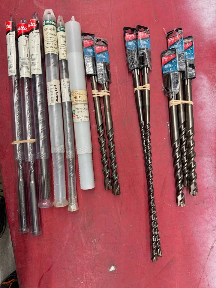 Makita & Metabo SDS Plus 6-Cutter Heavy Duty Bits - photo 3