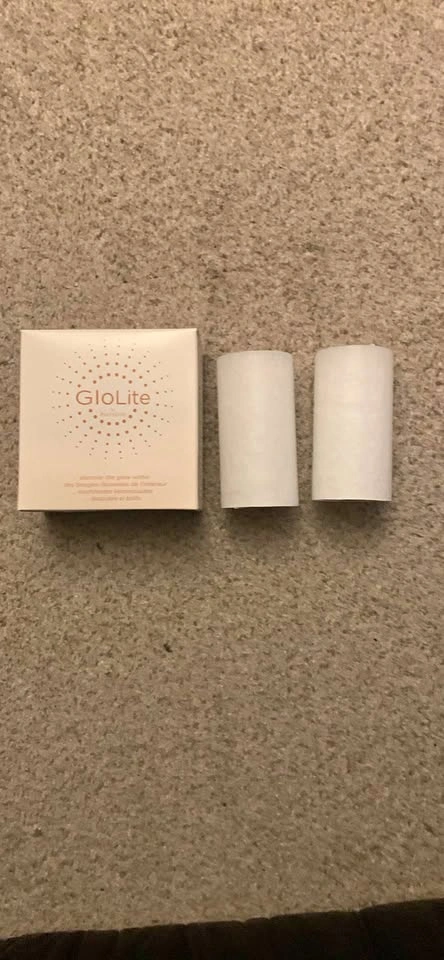 Partylite 2 x 4 White Iced Snowberries GloLite Candles (2 in box