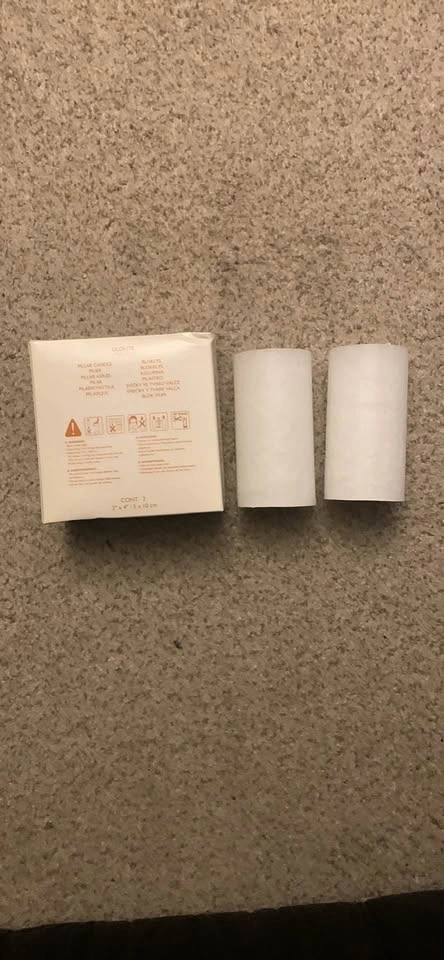 Partylite 2 x 4 White Iced Snowberries GloLite Candles (2 in box - photo 2