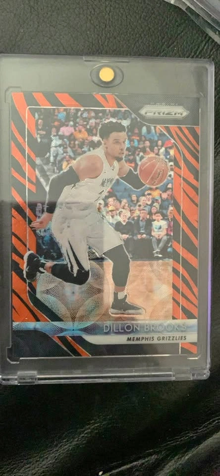 2018-19 Panini Prizm Dillon Brooks Tiger Stripe SP