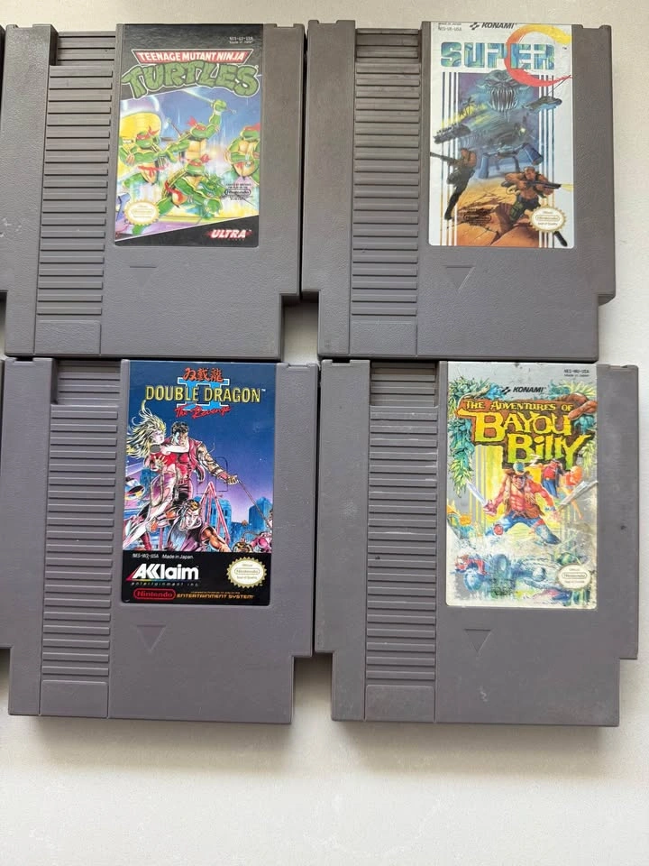 Retro Nintendo lot including 6 NES games good deal - photo 3