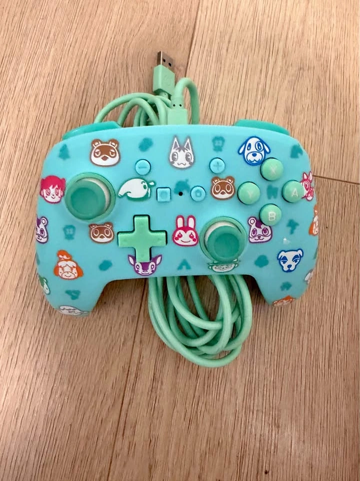 PowerA Animal Crossing Wired Controller for Nintendo Switch Gree